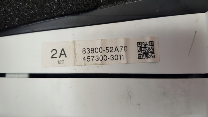 фото №8, Toyota yaris ii спідометр  манометр 1.0 83800-52a70