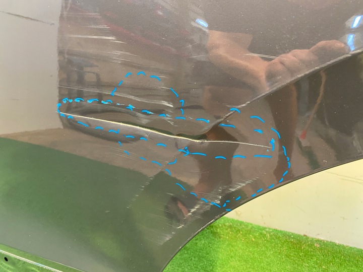 фото №9, Vw tiguan ii allspace 5nl дверь левый зад задние левая