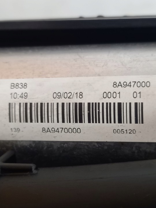 фото №8, Комплект радиатор fiat 500l 1.3 multijet 1.4 t-jet 51963267 51887955