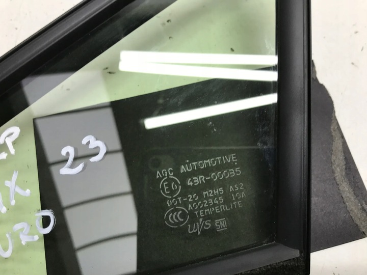 фото №3, Toyota bz4x 2023 стекло дверь левый перед малый передняя з прокладка