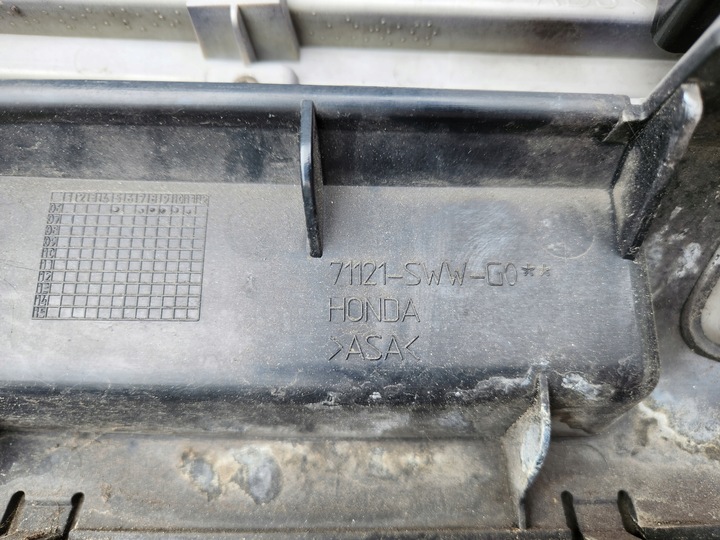 фото №4, Решітка радіатора решітка радар honda cr-v crv iii 06-09