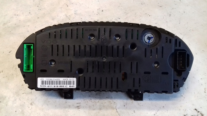 фото №5, Комп'ютер 047906033j 5wp40181 набір імобілайзер skoda fabia i 1.4 mpi 99-