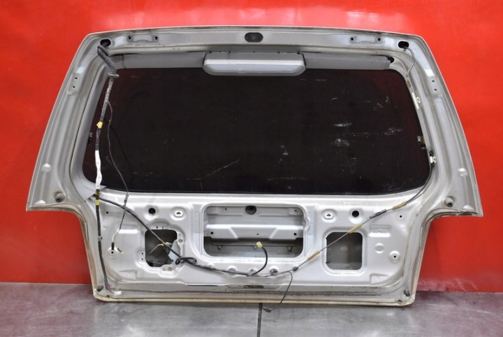 фото №12, Крышка багажника зад задняя серебряная subaru forester 1 i 97-00