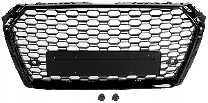 фото №2, Решітка радіатора хром rs4 стиль pdc audi a4 b9 2017-