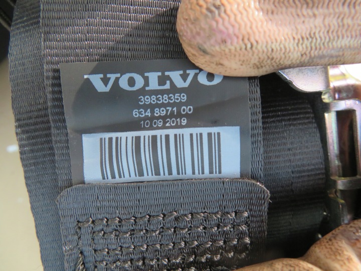 фото №10, Volvo xc60 ii pas безопасности зад 39838359