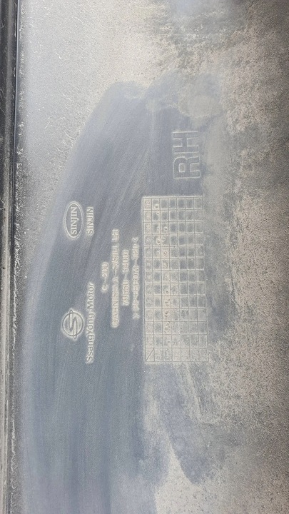 фото №5, Ssangyong korando 3 iii 10- права планка порогова накладка поріг