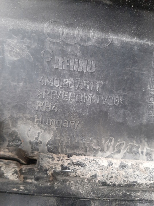 фото №12, Audi q7 4m бампер зад задній s-line 4m0807511
