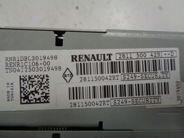 фото №10, Renault kangoo iii 3 радио cd новое оригинальные