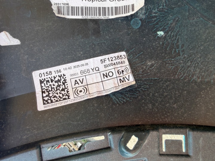 фото №13, Opel mokka b ii рестайлинг бампер перед передний 9861817980