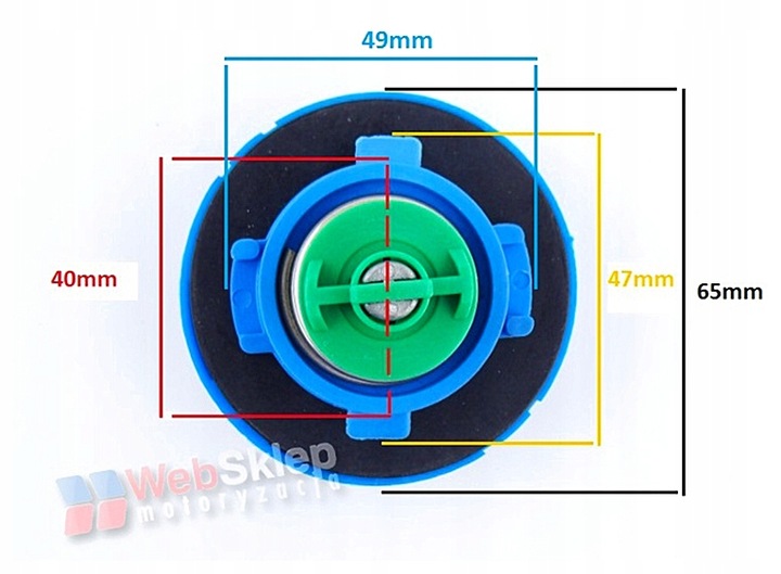 фото №3, I5m93 крышка заливка do adblue daf man mercedes actros fi40 89229