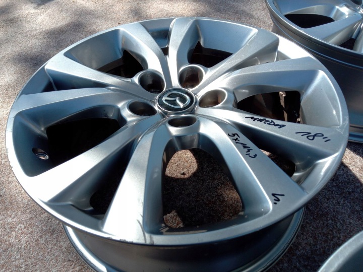 фото №12, Mazda диски алюмінієві r18 7"x18" 5x114,3 et45 67,1 oem номер 9965957080