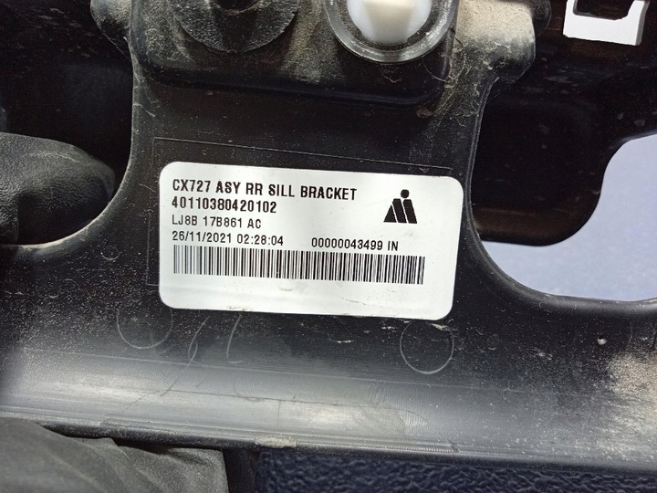 фото №8, Ford mustang mach-e абсорбер бампера зад lj8b17b861ac