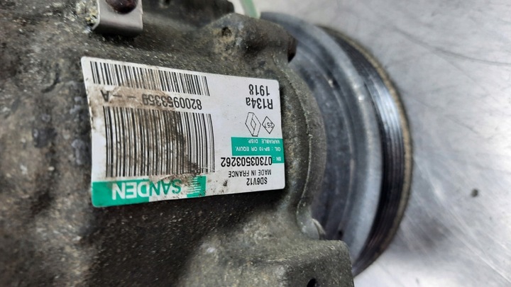 фото №6, Компресор кондиціонера 8200953359--a renault kangoo ii 08-14r 1.5 dci