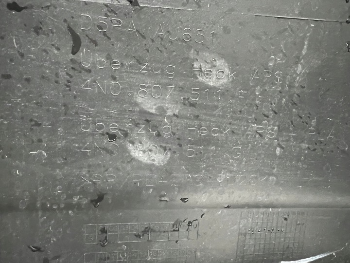 фото №13, Бампер задний зад audi a8 s8 d4 4n0807511