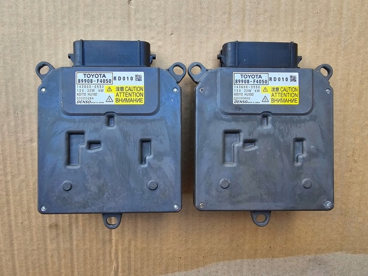 фото №1, Перетворювач права toyota c-hr 89908-f4050 модуль лампи 143800-0550