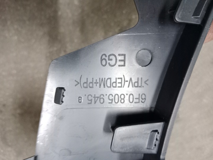 фото №4, Трикутник підкрилки наконечник seat ibiza v 5 6f0 6f0805945 підкрилок