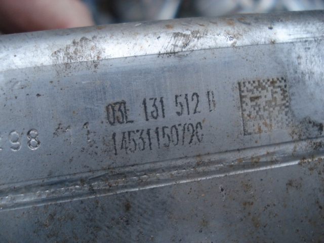фото №9, Радиатор выхлопных газов egr vw seat skoda audi 1.6 2.0 tdi 03l131512bl 03l131512cf