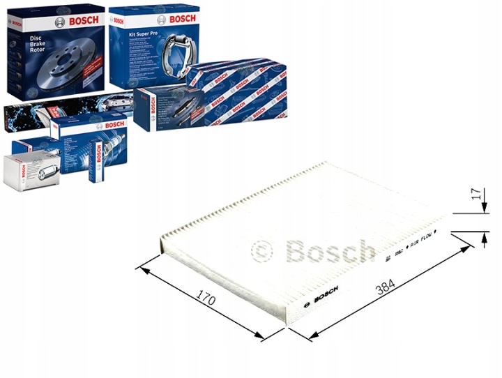 фото №16, Bosch 1 987 432 014 фільтр, вентиляція простір