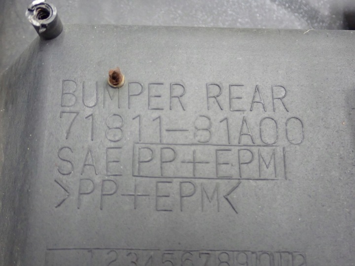 фото №13, Бампер зад задний комплектный европа suzuki jimny 16r