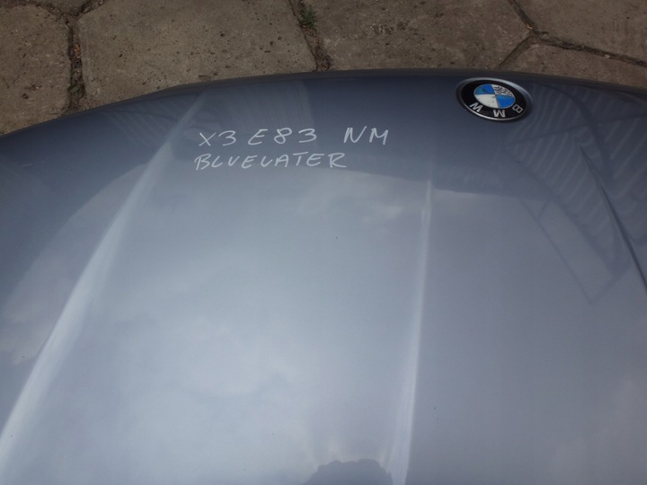 фото №4, Капот кришка двигуна bmw x3 e83 bluewater