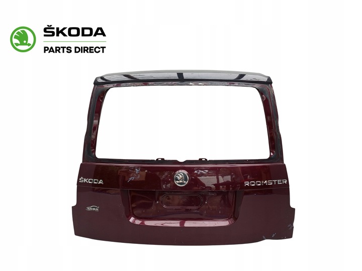 фото №1, Skoda roomster 2010- рестайлинг крышка багажника зад задняя =