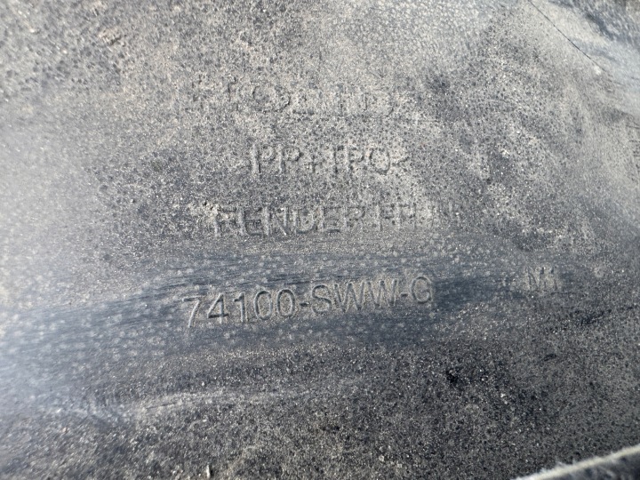 фото №6, Honda cr-v iii 07r підкрилок праве перед передні 74100-sww-g