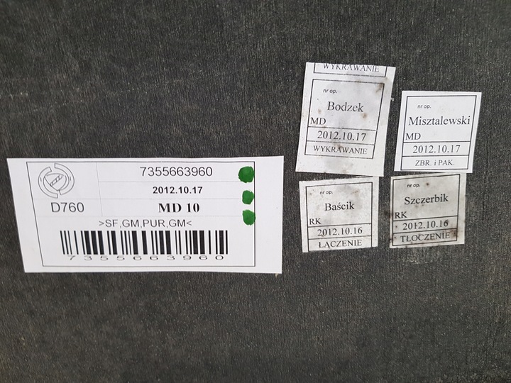 фото №16, Стеля комплект 7355663960 fiat 500l eur