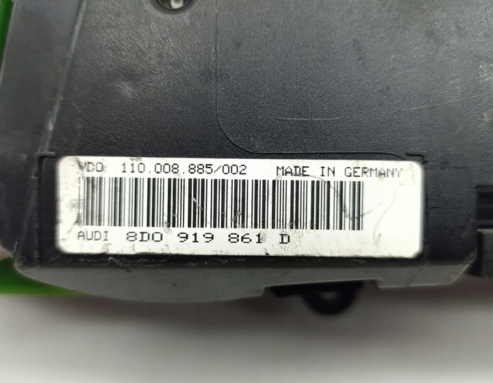 фото №6, Прилади спідометр  audi a4 b5 8d0919861d бензин