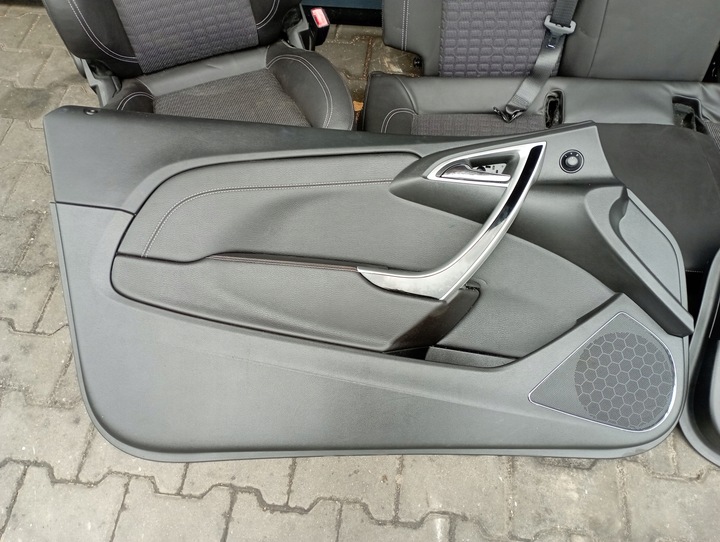 фото №6, Opel astra iv j 3d gtc 09-14 сидіння сидіння обшивки оббивка європа