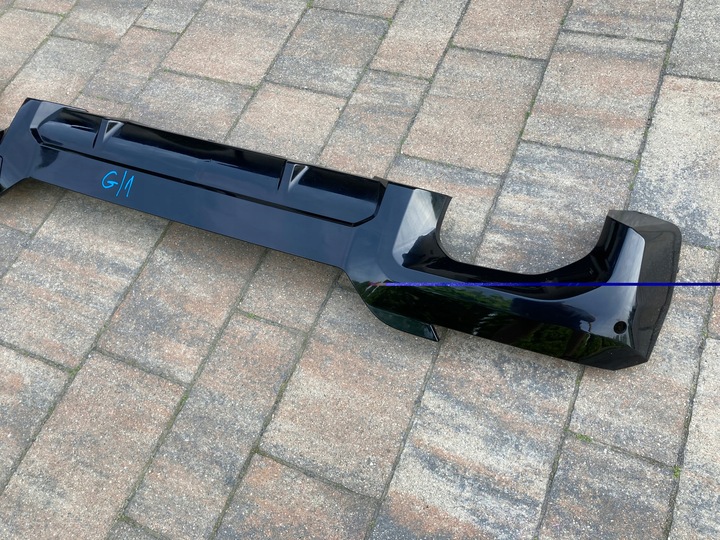 фото №6, Bmw ix3 go8 диффузор бампера заднего накладка