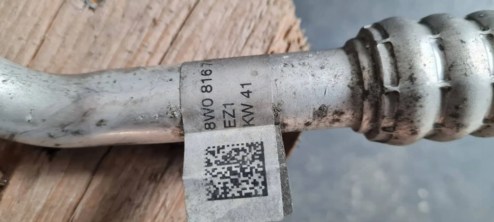 фото №6, A4 b9 8w шланг трубка кондиционера 2.0 tdi 8w0816743b a5 8w