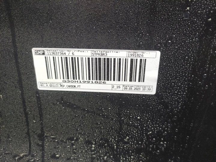 фото №7, Бампер зад m набор bmw 5 g31 lci рестайлинг цвет 416