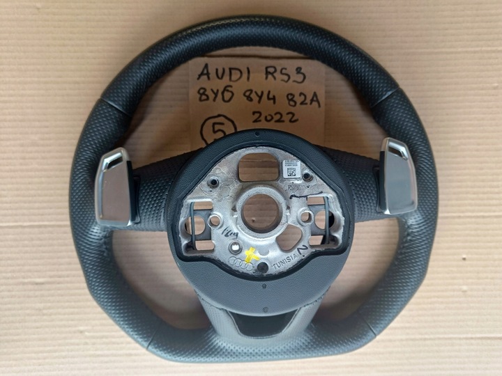 фото №5, Audi rs3 8y 8y4 8y6 лепестки оригинальная руль w idealnym состояние