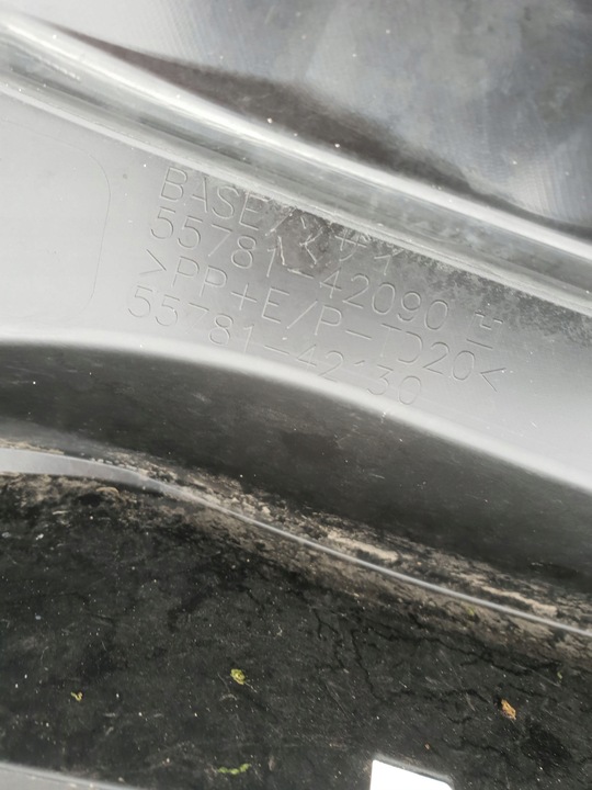 фото №15, Toyota rav4 rav-4 iii 06-12 панель под лобовым стеклом европа 55781-42090