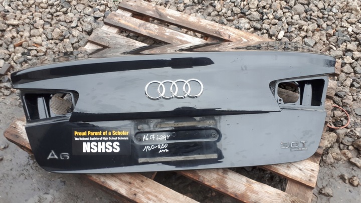 фото №4, A6 c7 4g крышка багажника зад задняя sedan lz9y