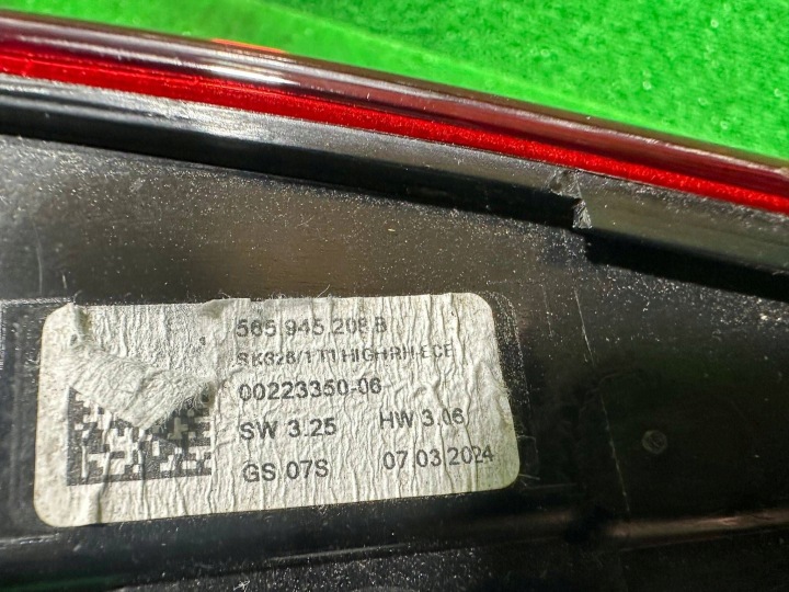 фото №11, Фара skoda kodiaq рестайлинг 21r- led правое зад европа 565945208b