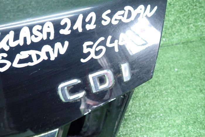 фото №6, Mercedes w212 212 e-klasa sedan 09- крышка задняя зад