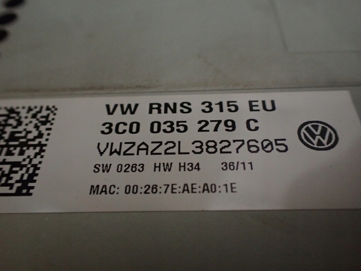 фото №10, Радіо навігація vw passat b7 2.0 tdi sedan dsg 3c0035279c 10140