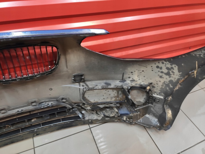 фото №14, Bmw 1 f20 бампер перед переднє a76 tiefseeblau комплектний оригінал