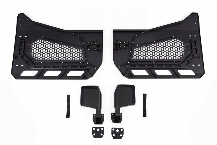 фото №12, Дверь полудвери ковбойские алюминий 5mm+ зеркало jeep wrangler jk 07-17 4d