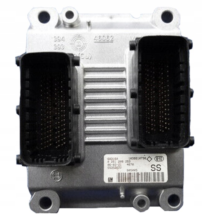 фото №1, Комп'ютер ecu opel corsa c 1.2 55352622 0261208253
