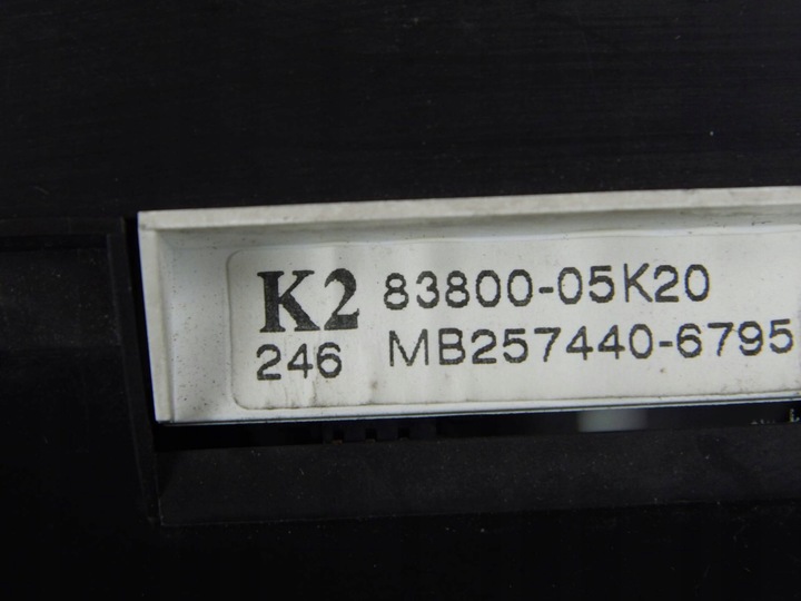 фото №7, Toyota avensis iii t27 t270 2.2 дизель спідометр  83800-05k20 8380005k20