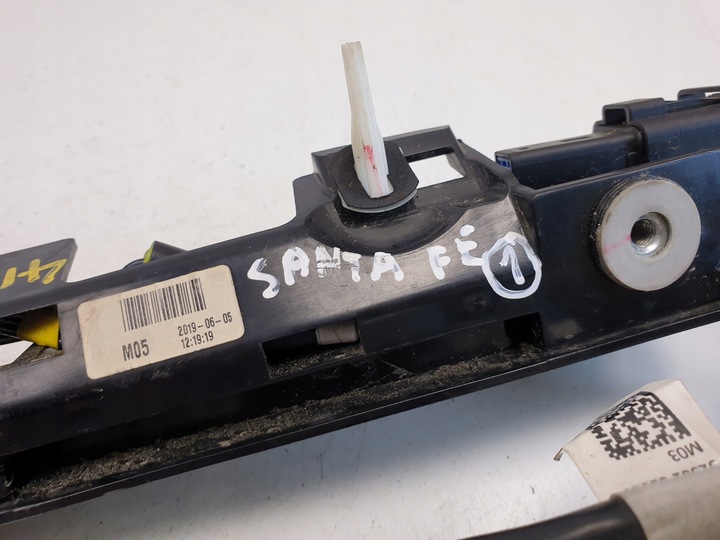 фото №3, Santa fe iv накладка kalpy багажника камера