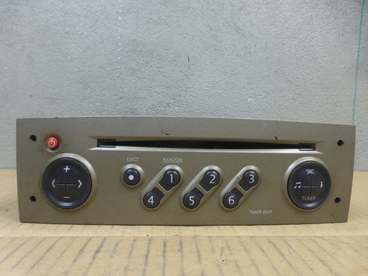 фото №1, Радіо cd + код renault scenic ii 2