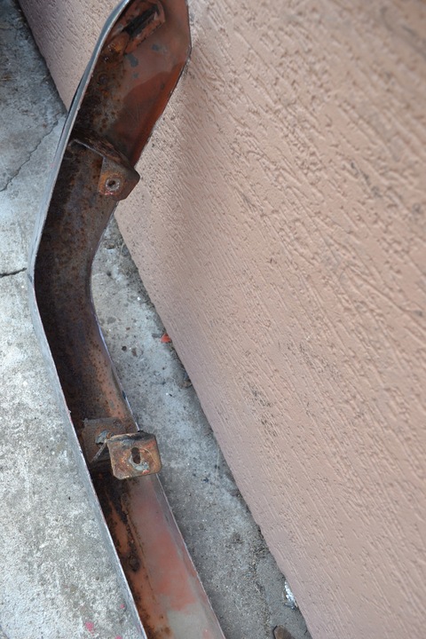 фото №16, Fiat 125p бампер задній зад хром