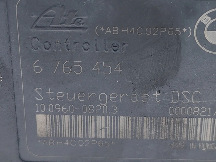 фото №6, Bmw 3 серія насос abs 330d дизель 135kw 184 hp 6765452 6765454 2002