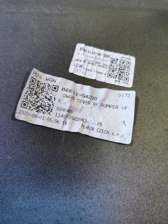 фото №14, Hyundai i30 iii бампер задний универсал 86611-g4200 зад