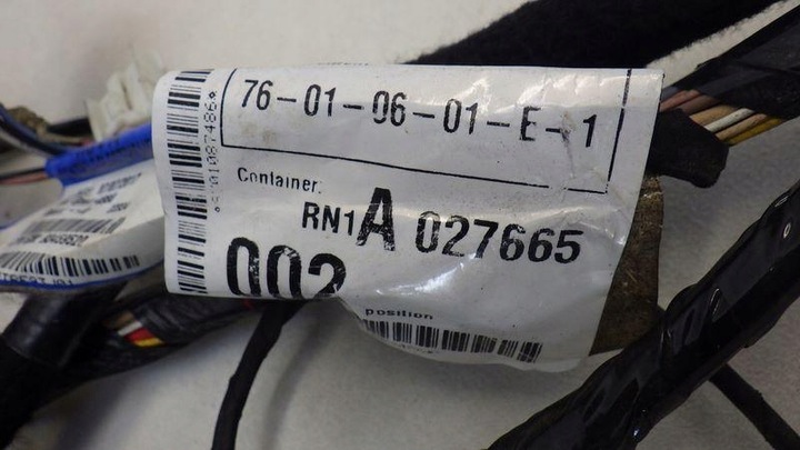 фото №8, Жгут установка дверь лампы зад trafic iii vivaro b 241635551r 93459520