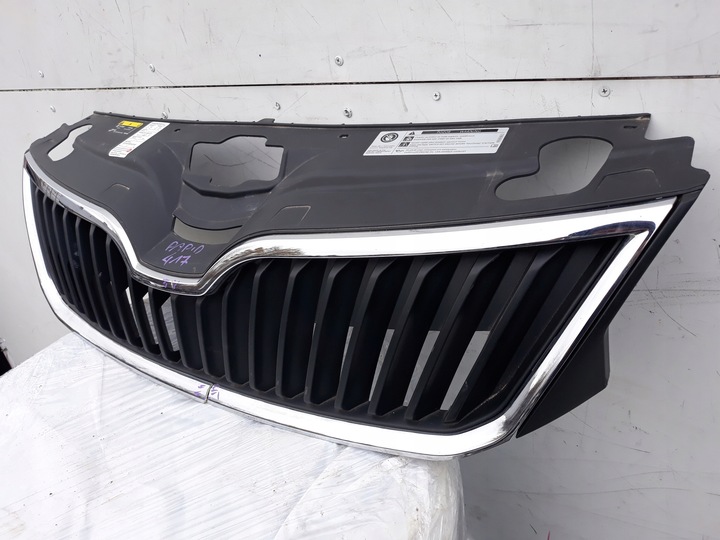 фото №6, Skoda rapid 5ja решётка радиатора решётка