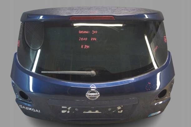 фото №1, Nissan qashqai j10 кришка багажника зад k891